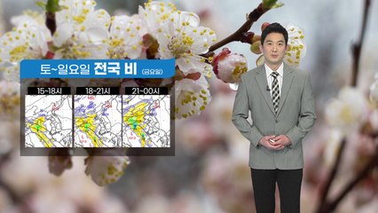 [날씨] 내일 저녁 제주 비...모레 전국으로 확대 / YTN