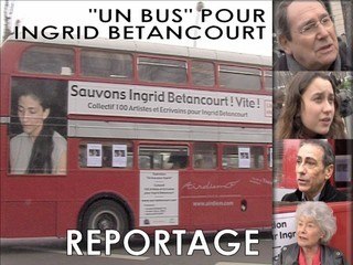 "UN BUS POUR INGRID BETANCOURT", REPORTAGE