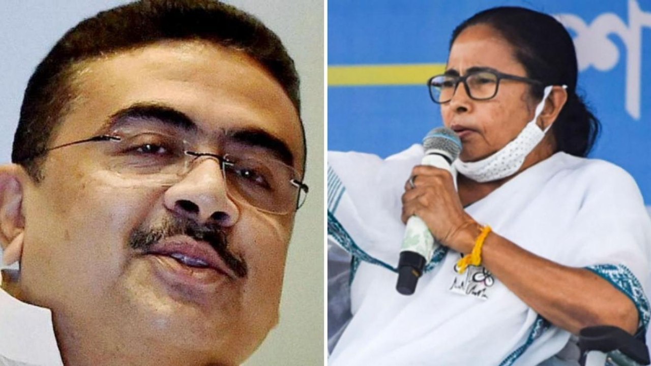Bengal: Slogan raised against Suvendu Adhikari...
