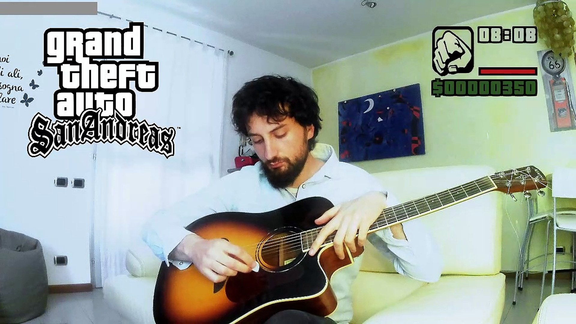 ⁣GTA San Andreas Theme Song ACOUSTIC Cover