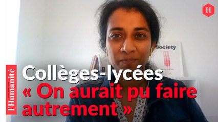 Sophie Vénétitay : "Jean-Michel Blanquer s'est enfermé dans un déni de réalité"