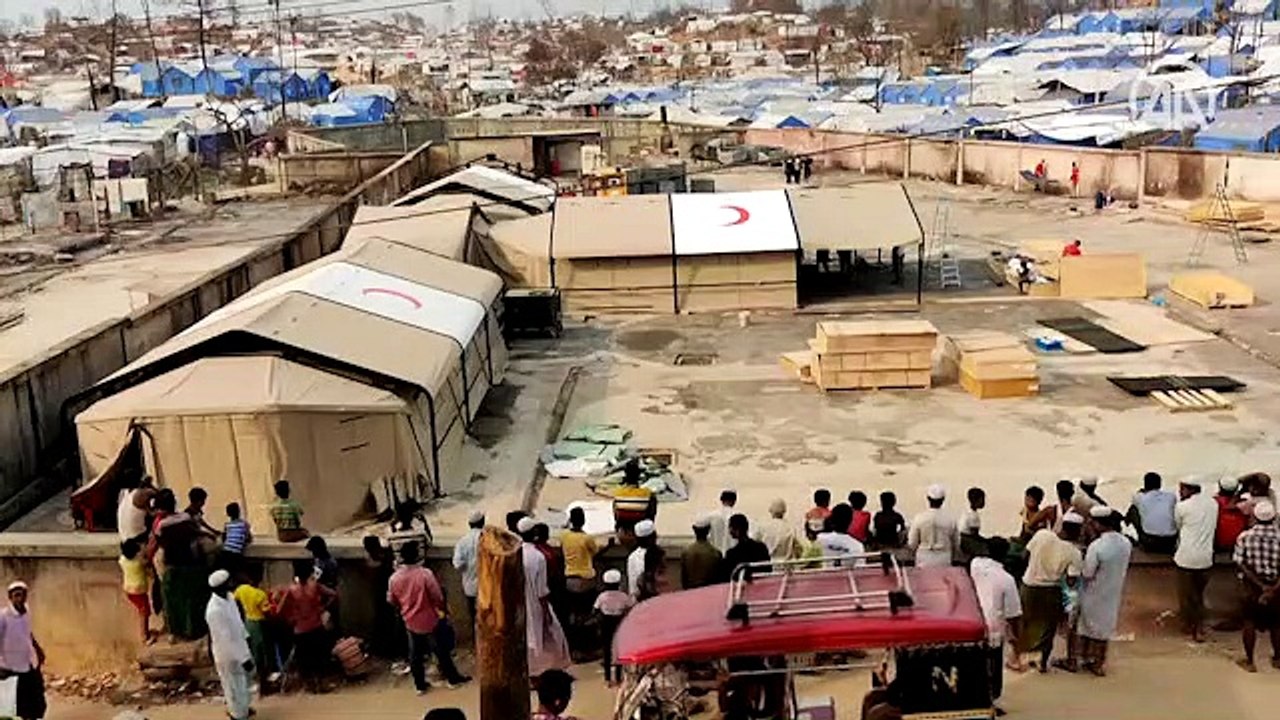 Türkiye, Bangladeş'teki yangında tahrip olan sahra hastanesini yeniden inşa ediyor