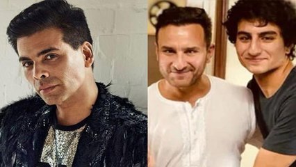 Saif के बेटे Ibrahim को भी लॉन्‍च करेंगे Karan Johar, Ranveer-Alia की फिल्‍म में मिला काम|FilmiBeat