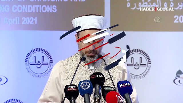 Diyanet İşleri Başkanı Ali Erbaş: Hastalık azalsın, bir miktar Müslüman hacca gidebilsin