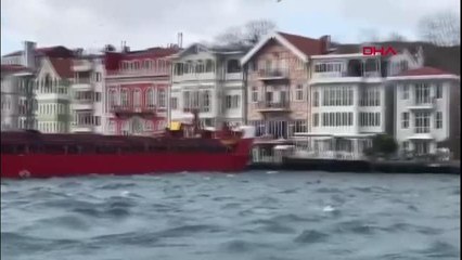 İSTANBUL VALİSİ YERLİKAYA: İSTANBUL BOĞAZI'NDA BUGÜN ÖNEMLİ BİR KAZA TEHLİKESİ ATLATTIK