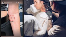 Peaches: Hailey Baldwin Gets A Matching Peach Tattoo With Justin Bieber