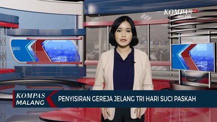 Sterilisasi Gereja di Malang Jelang Paskah