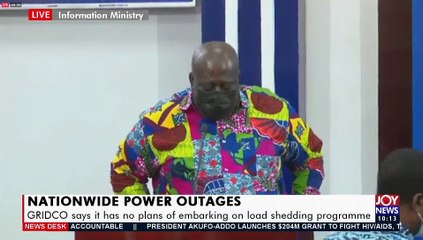 Live: Nationwide Power Outages - News Desk on JoyNews (1-4-21)