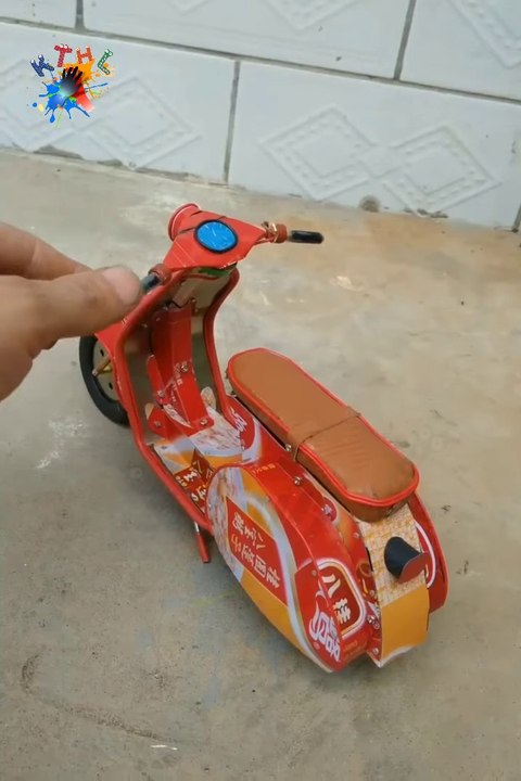 How To Create Motorcycle From Cans(Handmade)