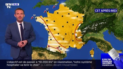 La météo pour ce vendredi 2 avril 2021