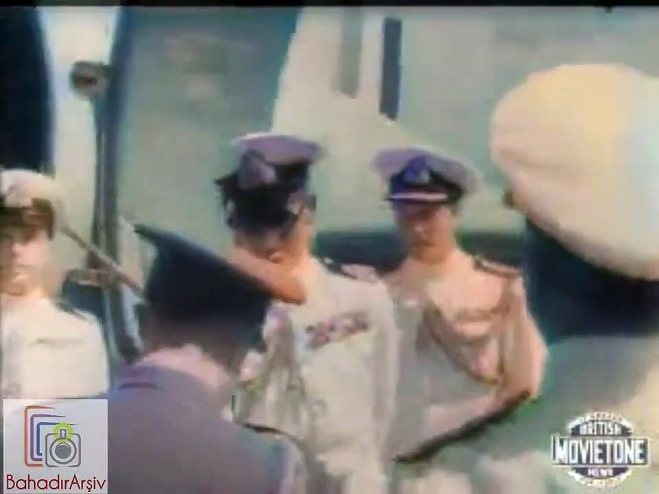 Prince Philip, Duke of Edinburgh in Istanbul 1950 (Colorized) / İngiltere Kraliçesi Elizabeth'in eşi Prens Philip İstanbul'da 1950 (Renkli)