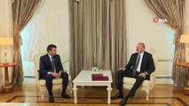 - Azerbaycan Cumhurbaşkanı Aliyev'den Selçuk Bayraktar'a madalya- Aliyev, Selçuk Bayraktar ve ASELSAN Yönetim Kurulu Başkanı Görgün'ü kabul etti