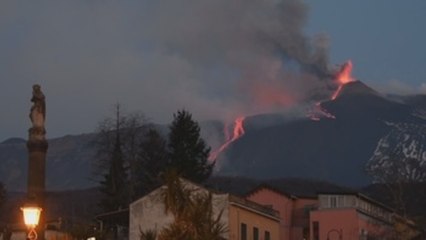Cerrado el espacio aéreo por nueva erupción del Etna