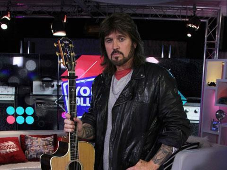 Billy Ray Cyrus Sings for Willie Nelson In His Tour Bus