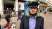 Portsmouth Extinction Rebellion stages 'oily' protest outside city centre banks in day of action
