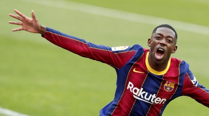 FC Barcelone, Stade Rennais : les chiffres de la carrière d'Ousmane Dembélé