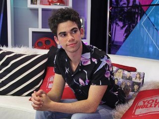 Cameron Boyce Gives His Best Villain Face