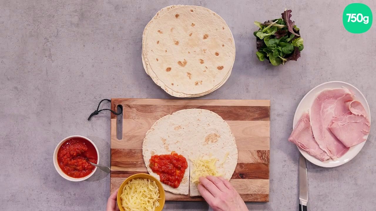 Recette De Quesadillas Au Jambon  - 750G