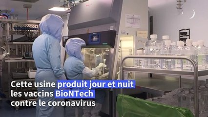 Vaccin BioNTech: immersion au coeur de l'usine de fabrication allemande