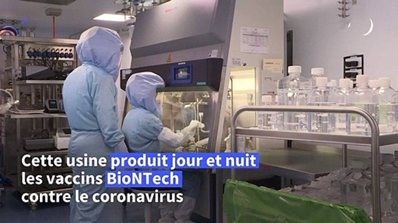 Vaccin BioNTech: immersion au coeur de l'usine de fabrication allemande