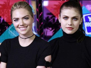 Kate Upton & Alexandra Daddario Dish on Zac Efron's Abs