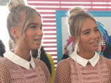 Lisa & Lena Share Twin Stories with Peyton List at TCAs