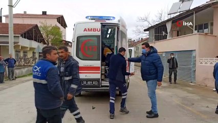 Motosiklet sürücüsü kazada ağır yaralandı