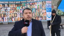 - Uygur Türkleri, İsveç Parlamentosu önünde Çin zulmünü protesto etti
