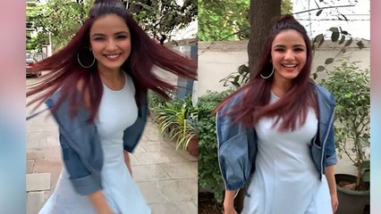 Jasmin Bhasin ने Pani Di Gal गाना रिलीज़ होती ही खूब नाची; Watch Video | FilmiBeat