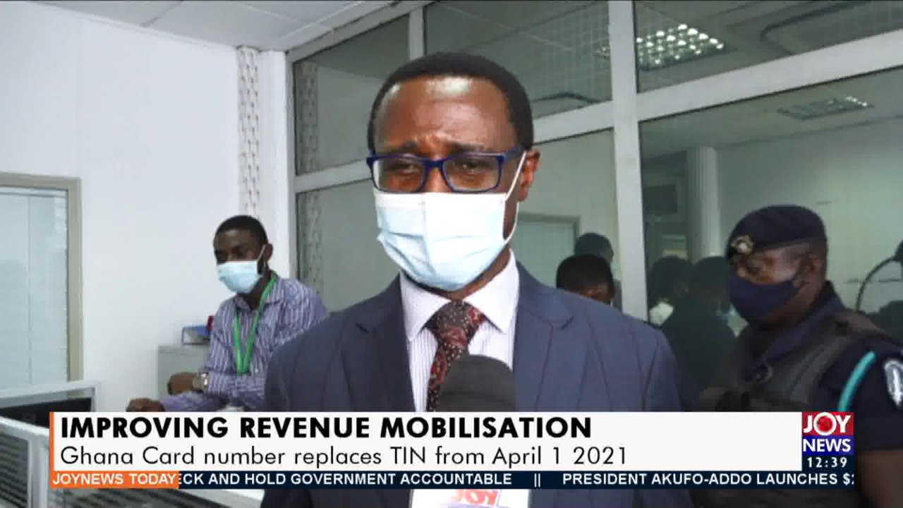 Ghana Card number replaces TIN from April 1 2021 - Joy Business Today (1-4-21)