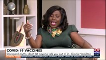 Covid-19 Vaccines: Disregard myths; don’t let anyone talk you out of it – Diana Hamilton -  Joy Showbiz Today (1-4-21)