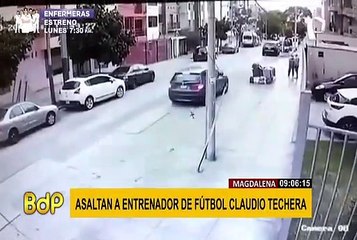 Magdalena: entrenador de fútbol uruguayo Claudio Techera sufrió asalto