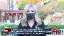 Six Flags set to reopen today with new coronavirus restrictions in place