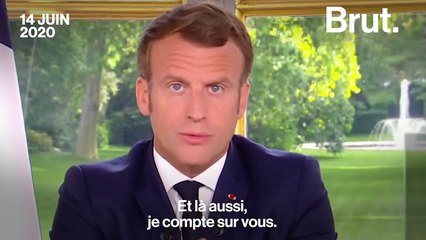 Covid-19 : les éléments de langage d'Emmanuel Macron