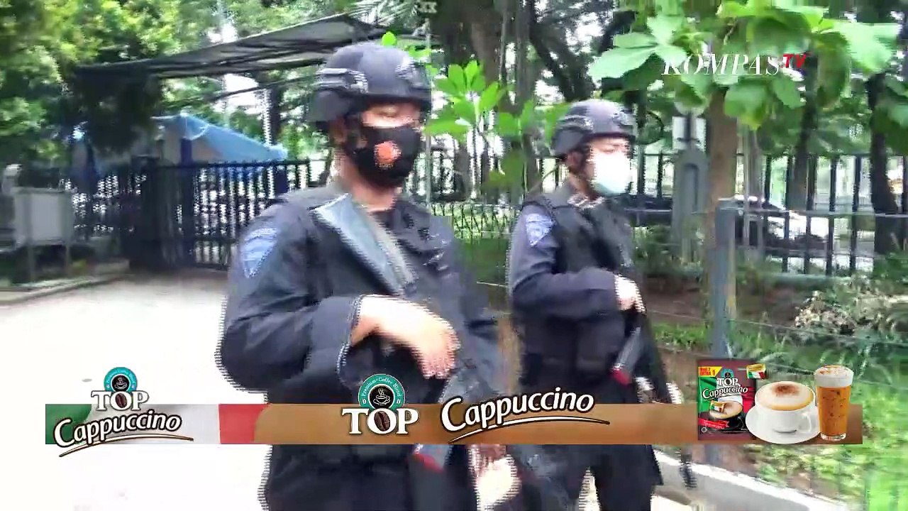 Situasi Gereja Katedral Jakarta Dijaga Aparat Keamanan di Trihari Suci Paskah