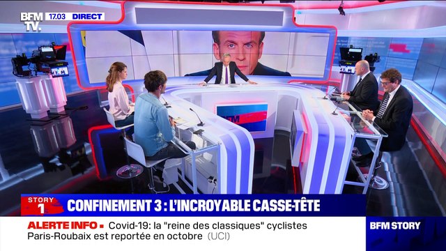 Story 1 : L'incroyable casse-tête du troisième confinement - 01/04