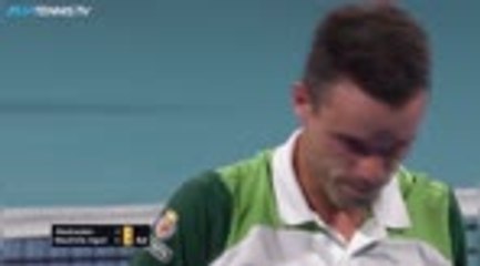 Miami - Bautista Agut est rentré dans la tête de Medvedev