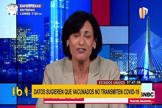 EEUU: vacunados no transmiten ni se enferman de COVID-19, según estudios