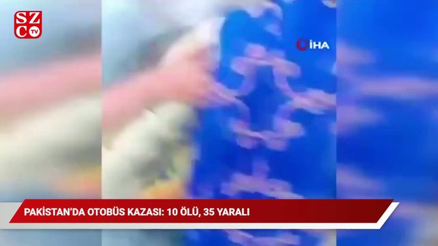 Pakistan’da otobüs kazası: 10 ölü, 35 yaralı
