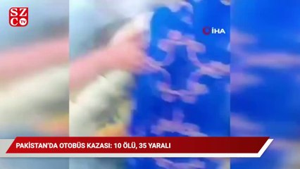 Скачать видео: Pakistan’da otobüs kazası: 10 ölü, 35 yaralı