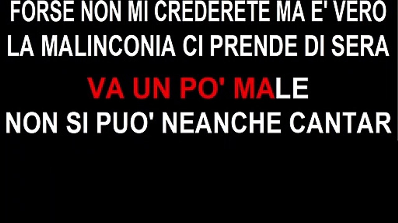 Il problema più importante - KARAOKE Celentano