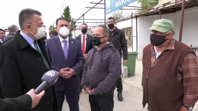 GAZİMAĞUSA - Cumhurbaşkanı Yardımcısı Oktay: Biz, Türkiye olarak üreten bir Kıbrıs istiyoruz