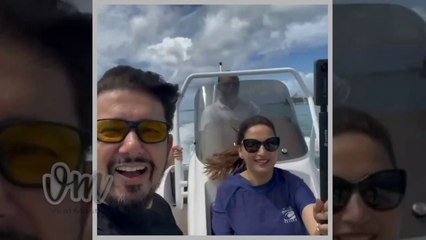 Madhuri Dixit’s husband Shriram Nene Shares a Peek into their Romantic Maldives Holiday