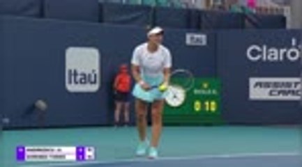 Miami - Andreescu pas si facile