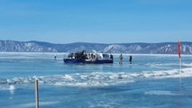 Huyendo del coronavirus en el lago Baikal