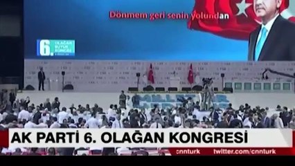 AK Parti kongresinde duygu dolu anlar