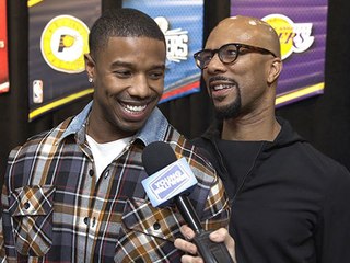 What Michael B. Jordan, Common, & More Brought to the NBA All-Star Celeb Game