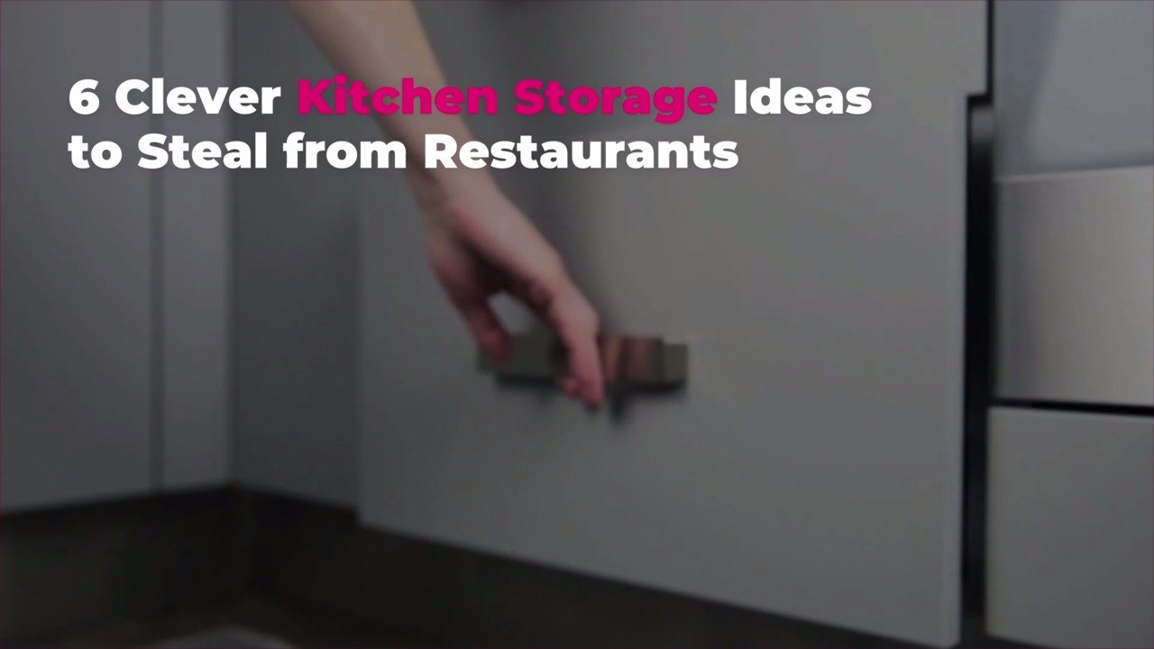 6 Clever Kitchen Storage Ideas to Steal from Re...