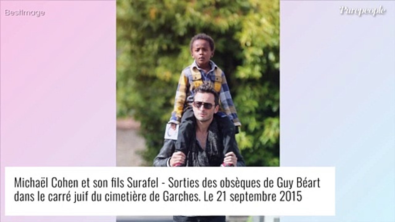 Michaël Cohen et Emmanuel Béart, parents de Sur...