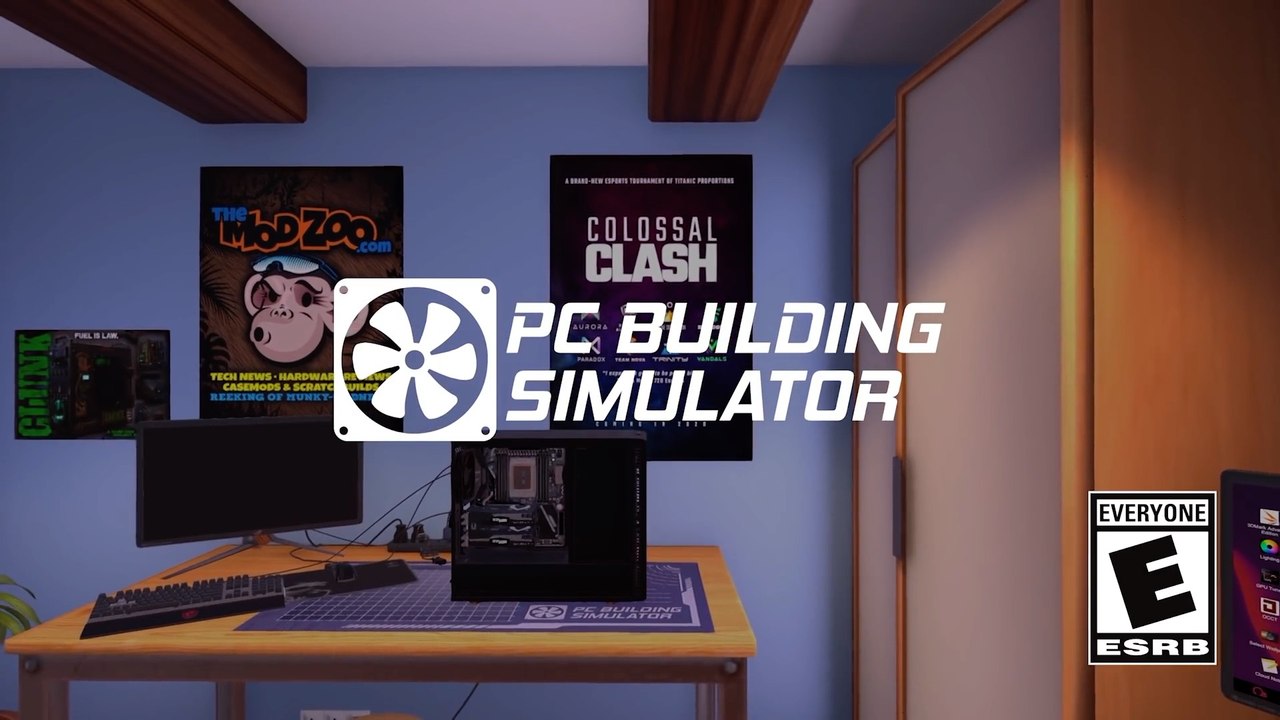 PC Building Simulator - 1.2.0 Mega Update Trailer PS4